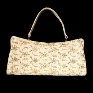 🌸1960s Floral Tapestry Bag